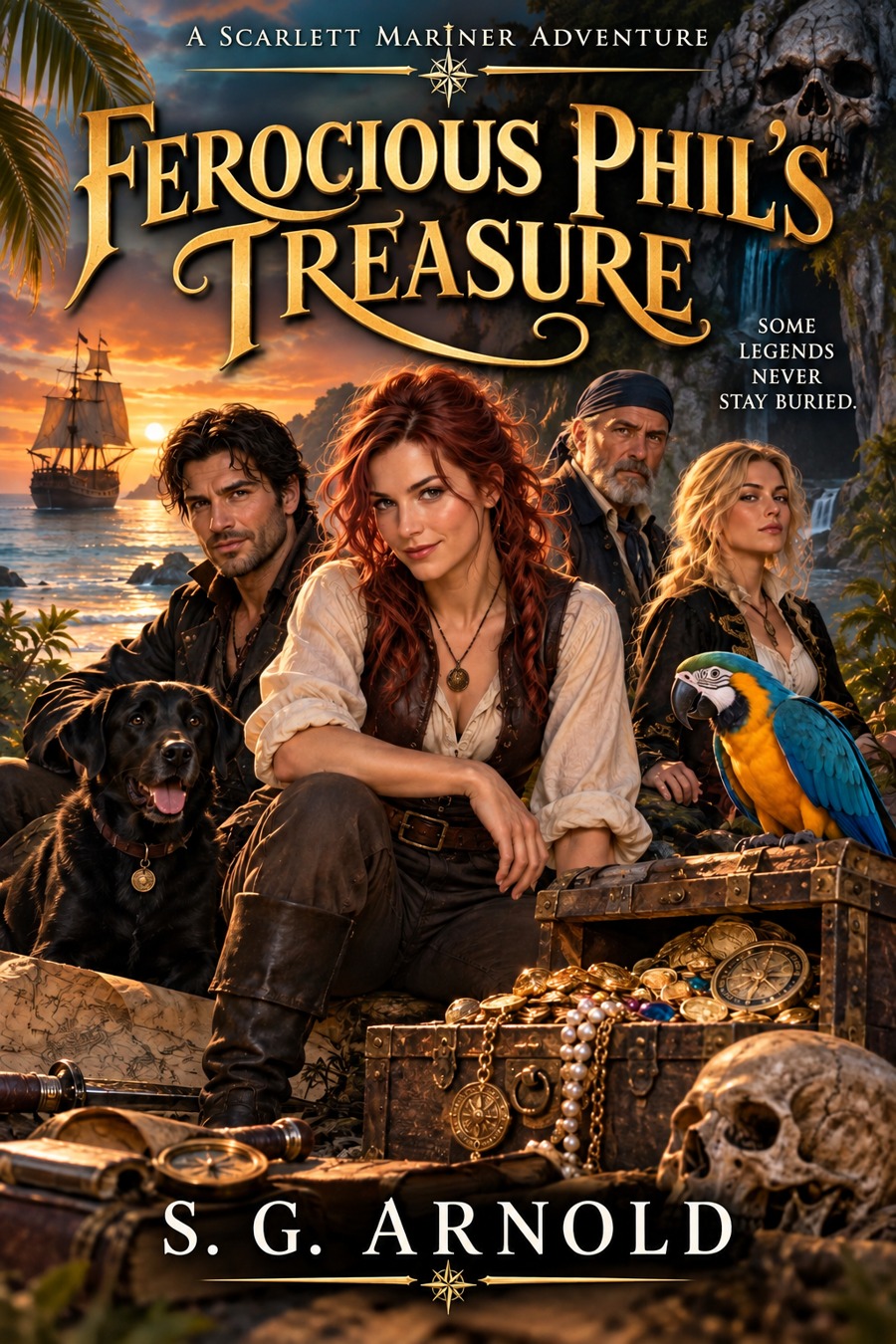Ferocious Phil’s Treasure cover concept