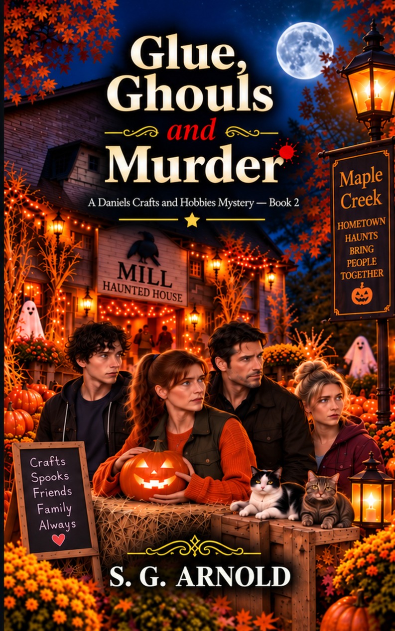 Glue, Ghouls and Murder book cover