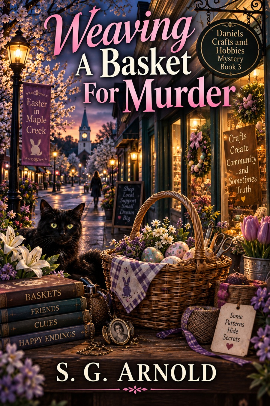 Weaving a Basket for Murder book cover